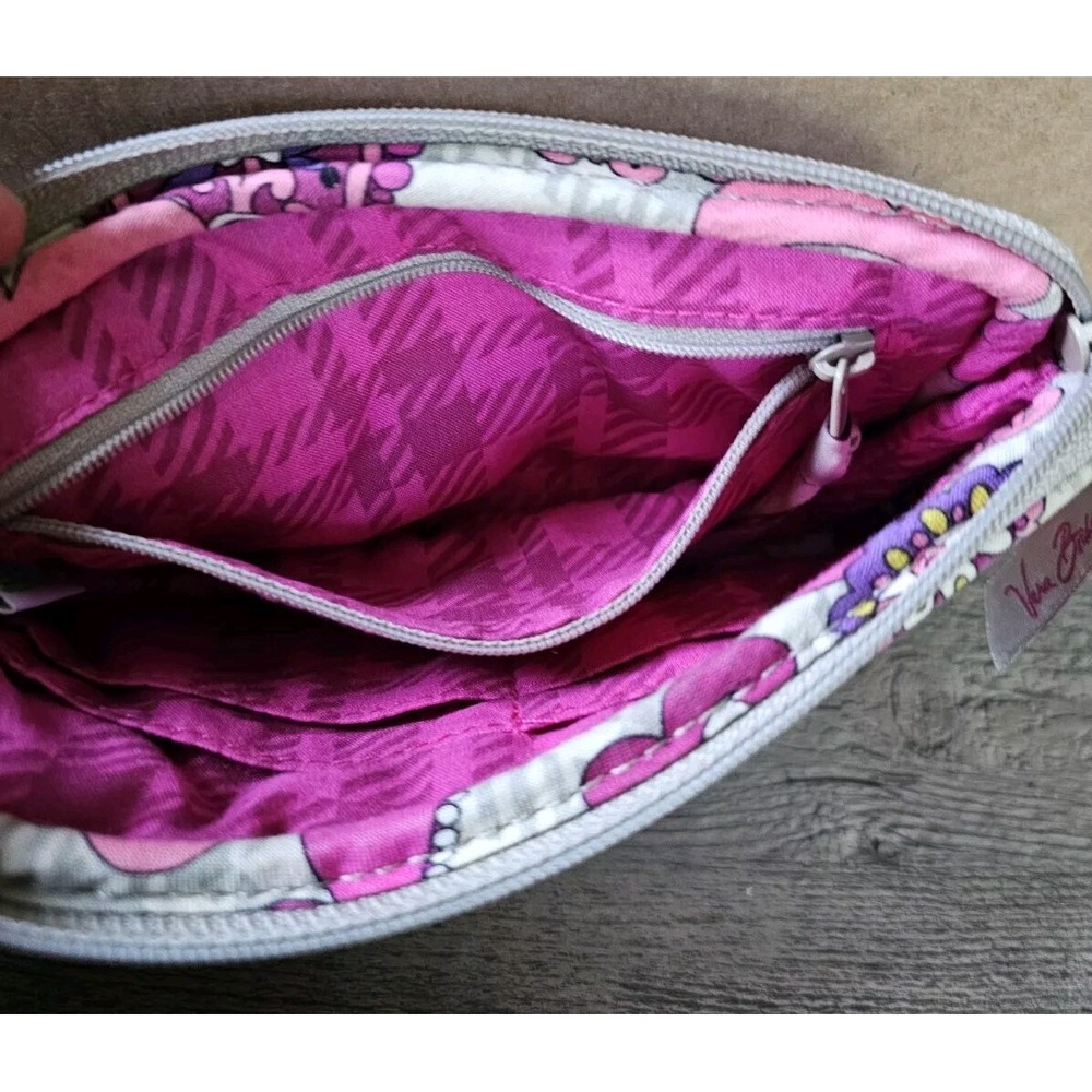 Vera Bradley Pink Floral Wristlet - Picture 8 of 12